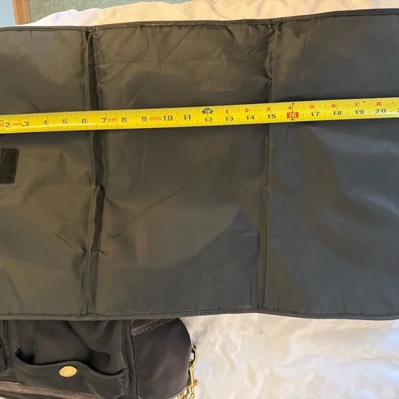 Coach Black Baby Bag with Adjustable Strap and Durable Fabric - Picture 7 of 7